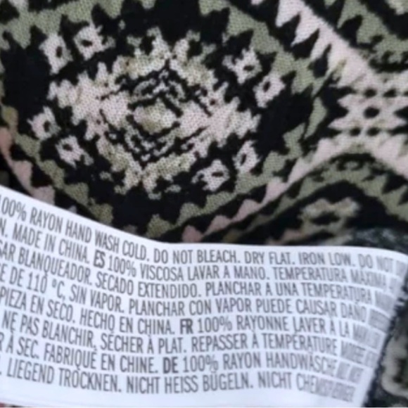 New Abstract Tribal Print Romper
Charcoal Geometric Playsuit - Picture 4 of 4